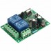 FYZ1136 AC 220v 110v 120v 2CH Relay Receiver Module with 2 RF 433mhz Remote Controls