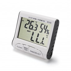 DC103 Indoor Outdoor LCD Digital Thermometer Hygrometer