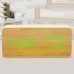 Creative Fashion Three-screen LED Wood Clock Voice Control Alarm Clock